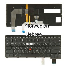 Keyboard for Thinkpad YOGA 460 20EL 20EM Yoga 14 20DM 20DN 20FY , P40 Backlit