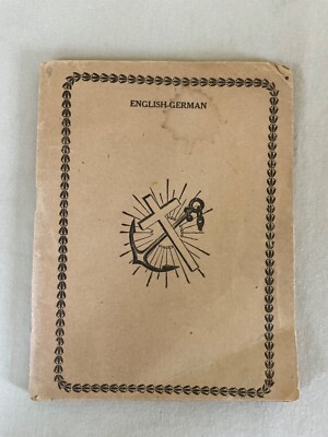 The Koenig Medicine Co. booklet by Pastor E. Koenig. English-German