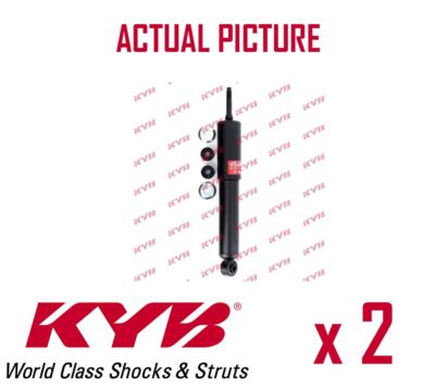 2 x FRONT AXLE SHOCK ABSORBERS PAIR STRUTS SHOCKERS KYB OE QUALITY ...