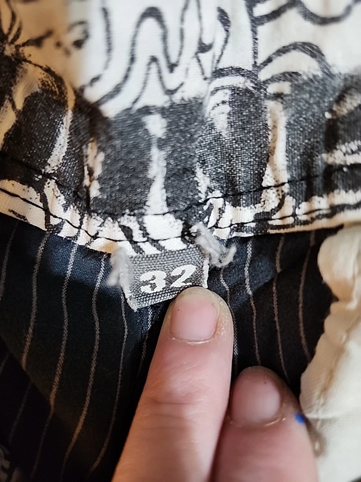 Bermudas Union Bay 32 Rayas De Colección Para Hombre Estilo Años 90 Y2k Foto 3 de 4