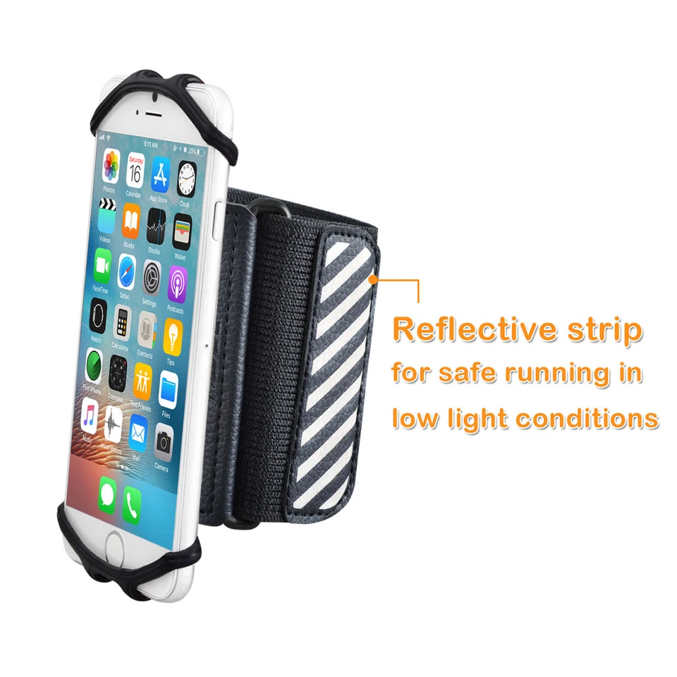 WANPOOL Pulsera para Caminar/Banda para Antebrazo Soporte para Teléfono para iPhone 17 Pro y otros Foto 3 de 4