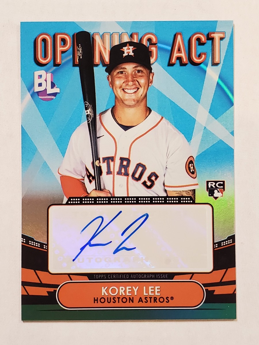 KOREY LEE 2023 Topps Big League OPENING ACT ROOKIE AUTO #OAA-KLE
