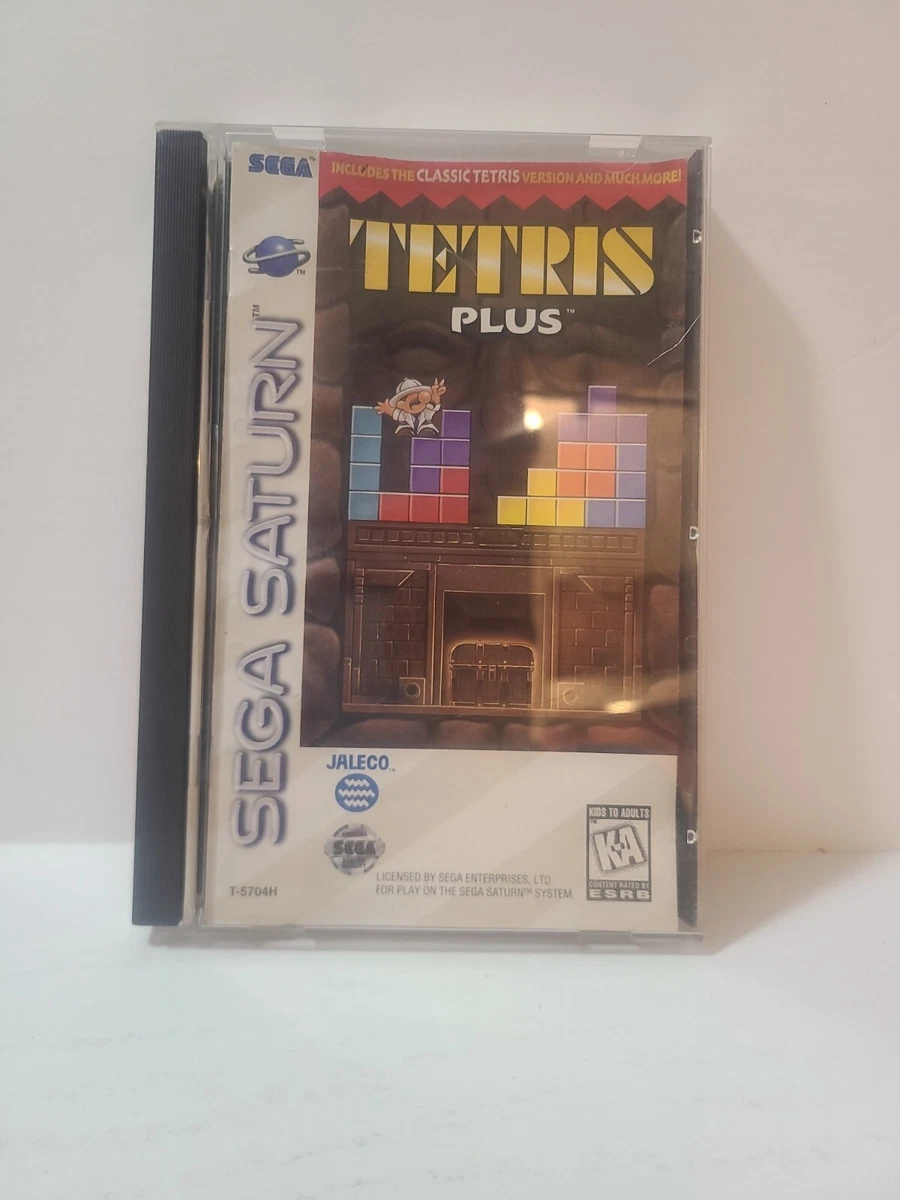 Jeu Tetris Plus - Sega Saturn - Version PAL Complète - Bon état