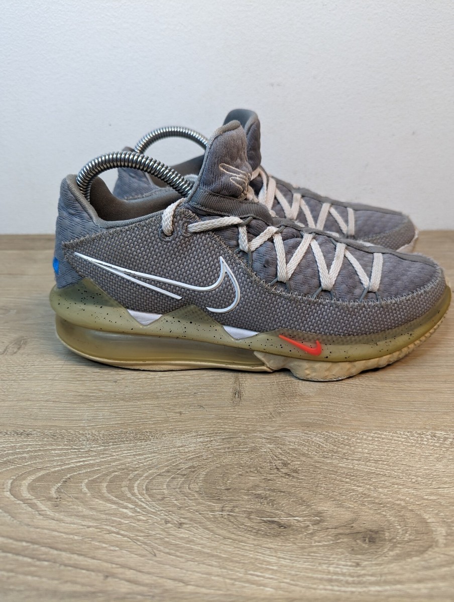 Nike Shoes Mens 7.5 Grey Lebron XVII 17 Low Particle Grey Sneakers