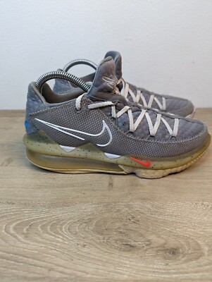 lebron 17 low grey on feet