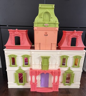 Fisher Price "Famiglia Amorevole" Casa Delle Bambole Papà Padre Figura 6" Alto 1998 Graffi - Italia - Foto 2