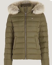 Tommy Essential Down Fitted Hooded Jacket