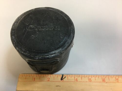 Vintage Canon 28mm Lens Case - No Lens included
