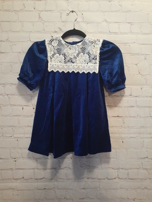 blue velvet vintage clothing