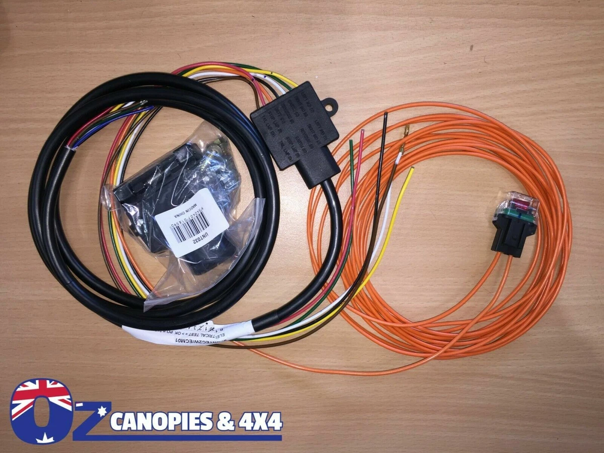 VOLKSWAGEN AMAROK TOWBAR TRAILER WIRING HARNESS LOOM MANUAL CARS ONLY