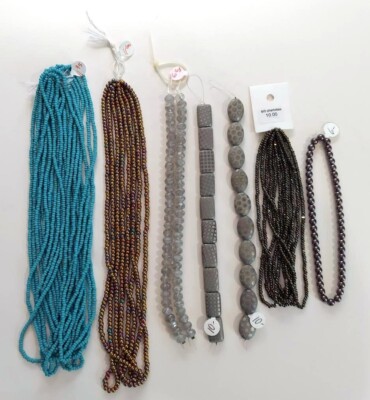 Lot of Assorted NEW Strands of Beads for Jewelry Crafting & School Projects