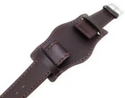 Watch Strap Military Federal Brown with Backing 18, 20, 22 mm / 133