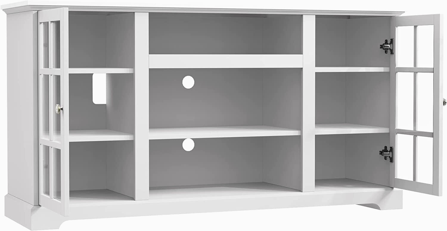 Farmhouse TV Stand 58" Console Entertainment Media Center for