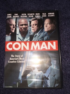 DVD Con Man BRAND NEW Story of America's Most Creative Criminal JAMES CAAN Ving 
