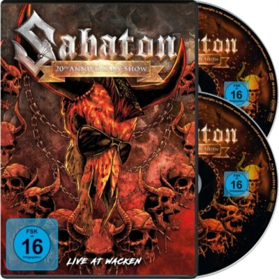 SABATON - 20TH ANNIVERSARY SHOW (BLU-RAY+DVD) LIVE AT WACKEN  BLU-RAY+DVD NEU