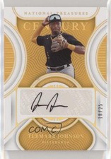 2022 Panini National Treasures Holo Gold 18/25 Termarr Johnson #CS-TJ Auto v9t