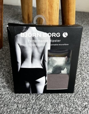 Bjorn Borg 3-Pack Performance Hipster Women s Full Briefs Knickers Training XXL