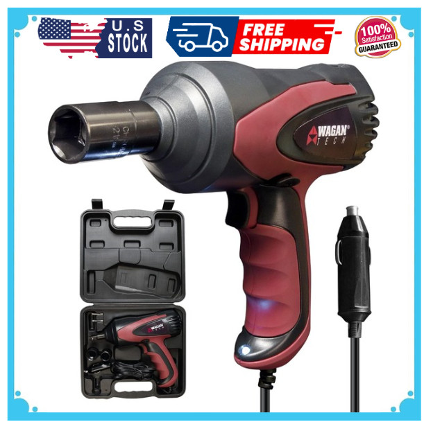 EL2257 12V DC Mighty Impact Wrench, 1/2 Inch 12 Volt Electri
