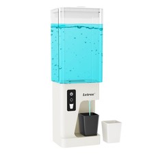 Automatic Mouthwash Dispenser for Bathroom 23.67FL Oz, Wall Mounted Smart Mou...