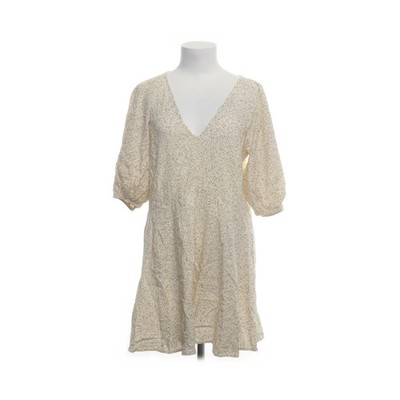 H&M, Kleid, Größe: M, Gelb/Mehrfarbig, Baumwolle/Viskose, Blumen, Damen #102
