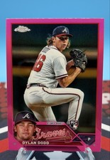 2023 Topps Chrome Update Series - Dylan Dodd #USC210 Pink Refractor (RC)