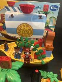 Disney Lego Duplo 10514 Jake&rsquo;s Pirate Ship Bucky Set Neverland Hook Almost Comp.