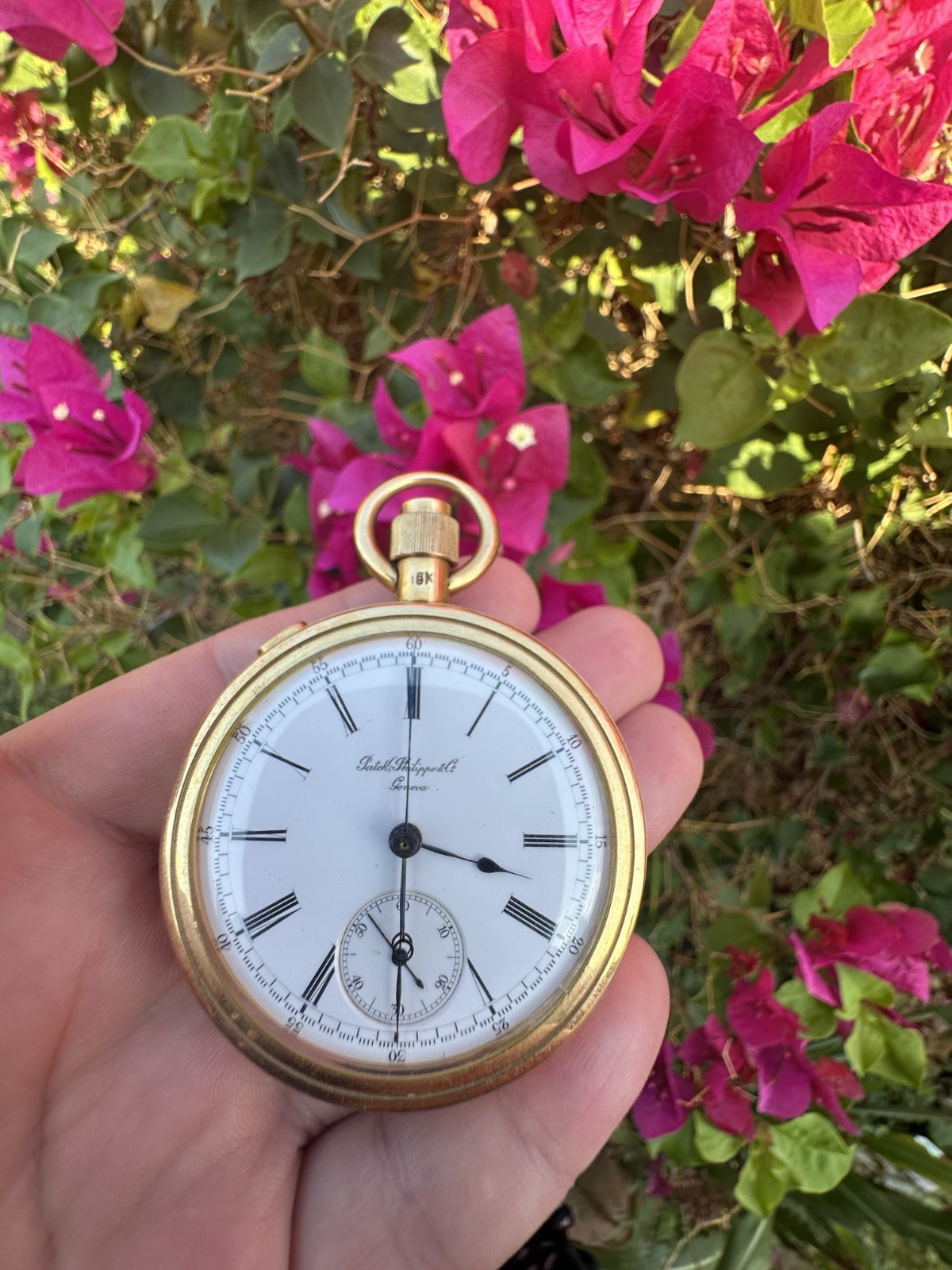 Patek Philippe Split Second 18K Solid Gold Ultra … - image 1