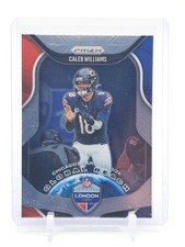 CALEB WILLIAMS 2025 PANINI PRIZM GLOBAL REACH #5 CHICAGO BEARS FOOTBALL Q0208