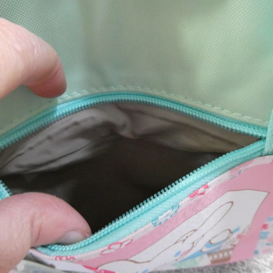 Bolso de Mano Hello Kitty Sanrio Friends Aislado Enfriador Rosa Floral Grande Foto 4 de 4