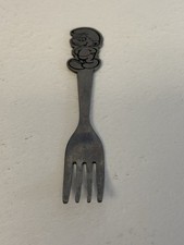 Vintage Smurfs Stainless Kids Fork Cutlery