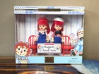 Vintage Barbie Collectibles Raggedy Ann & Andy Kelly Tommy Dolls 1999 w/ Chairs
