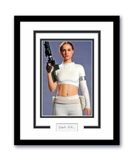 Star Wars Natalie Portman Autographed 11x14 Framed Photo Padmé Amidala ACOA