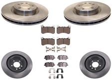 For Land Rover Discovery 2018-2020 3.0L Gas Disc Brake Rotors Disc Brake Pads