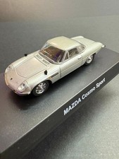 Kyosho 1/64 Mazda Cosmo Sport Silver Diecast Model Car, #0162