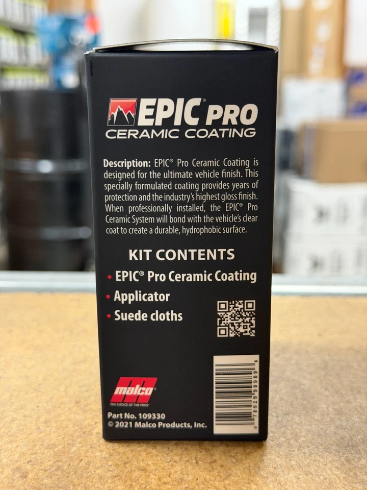 Recubrimiento cerámico MALCO EPIC Pro 109330 5 oz. ~ ENVÍO GRATIS!!! ~ Foto 3 de 4