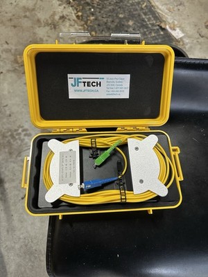 Fiber Optic OTDR Launch Cable SC/APC to SC/UPC   In Protective Case