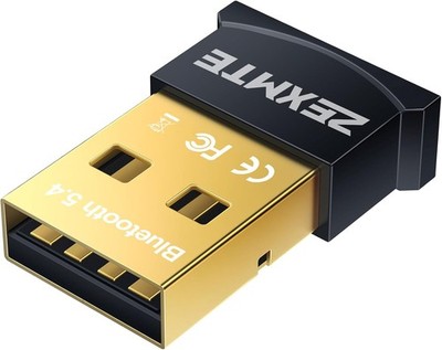 5.4 USB Bluetooth Adapter for PC, Dongle, Plug-and-Play Black 