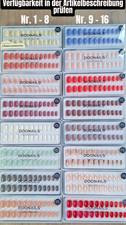 Doonails Soft Gel Press Ons diverse Formen und Farben
