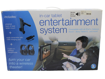 Innovative Technology ITIP-444 In-Car Tablet Entertainment System - NEW Open Box