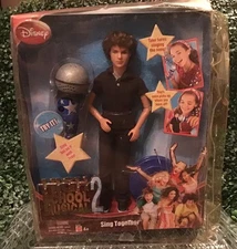 High School Musical 2 Sing Together TROY (Rare HTF)   **DAMAGED BOX**  2007