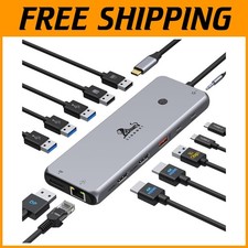 USB C Hub for MacBook Pro - Triple Display Docking Station