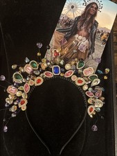 Multi-Color Rhinestone Crown Headband