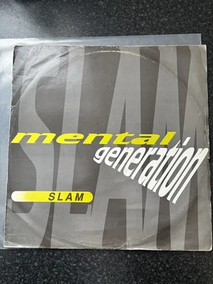 MENTAL GENERATION - Slam - UK 4-track 12" Vinyl Single