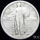 1917 P STANDING LIBERTY QUARTER ~ TYPE 2 ORIGINAL 25c COIN ~ FREE SHIPPING ~ TCC