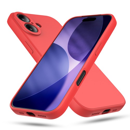 Coque de protection iPhone 16e 2025 - Silicone liquide premium avec découpes de précision - Photo 30 sur 63