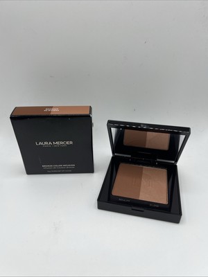 Laura Mercier Bronze Color Infusion Bronzer- 40 Riviera  - 0.3 Oz Full Size