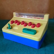 ELC Vintage 90's Shop Till Cash Register Role Play Storage Imagination Toy.