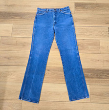 Vintage 90s Wrangler 936DEN Cowboy Cut Slim Fit Jeans 36x36 Made in USA 1998