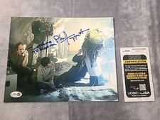 Phil Tippett Signed Photo Behind The Scenes Star Wars "Watching The Moniters" 