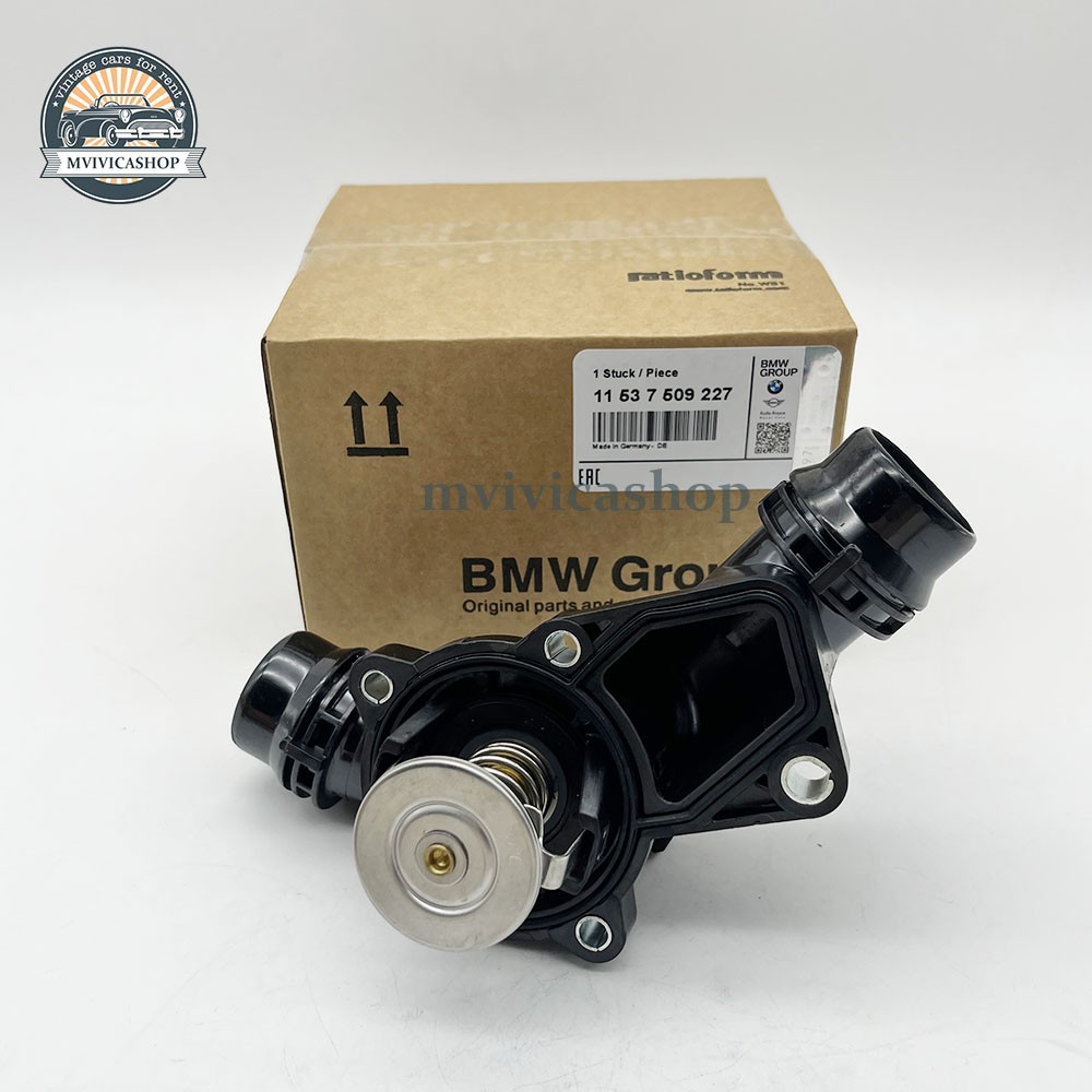 Engine Coolant Thermostat Housing Assembly for BMW E36 E39 E46 E53 E85 X3 X5 Z4